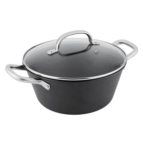 BOJ Casseroles Marmite Hollandaise En Fonte Revêtue De Téflon D24cm 3 BOJ Casseroles Marmite Hollandaise En Fonte Revêtue De Téflon D24cm