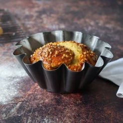 Menastyl Plats à Four Moule à Brioche En Acier Carbone Anti Adhésif -Accessoires de cuisson Soldes moule a brioche en acier carbone anti adhesif 2