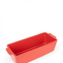 Peugeot Saveurs Plats à Four Moule à Cake En Céramique Rouge L31cm