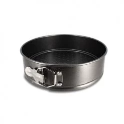 Menastyl Plats à Four Moule à Charnière à Fond Amovible En Acier Carbone 22 Cm