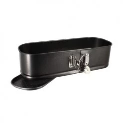 Menastyl Plats à Four Moule à Charnière Rectangulaire En Acier Carbone 31 X 12 Cm -Accessoires de cuisson Soldes moule a charniere rectangulaire en acier carbone 31 x 12 cm 2