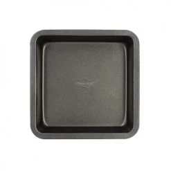 Menastyl Plats à Four Moule à Gateau à Forme Carré En Acier Carbone 22,5 X 22,5 Cm -Accessoires de cuisson Soldes moule a gateau a forme carre en acier carbone 22 5 x 22 5 cm 2