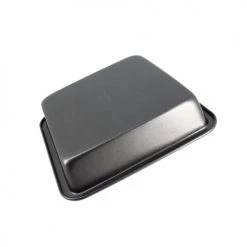 Menastyl Plats à Four Moule à Gateau à Forme Carré En Acier Carbone 22,5 X 22,5 Cm -Accessoires de cuisson Soldes moule a gateau a forme carre en acier carbone 22 5 x 22 5 cm 5