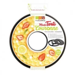 ScrapCooking Plats à Four Moule à Tarte Couronne D30cm -Accessoires de cuisson Soldes moule a tarte couronne d30cm 2