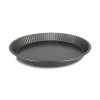 Menastyl Plats à Four Moule à Tarte En Acier Carbone 28 Cm -Accessoires de cuisson Soldes moule a tarte en acier carbone 28 cm