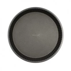 Menastyl Plats à Four Moule à Tarte En Acier Carbone 28 Cm -Accessoires de cuisson Soldes moule a tarte en acier carbone 28 cm 2