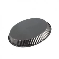 Menastyl Plats à Four Moule à Tarte En Acier Carbone 28 Cm -Accessoires de cuisson Soldes moule a tarte en acier carbone 28 cm 4