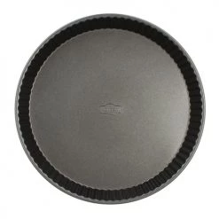 Menastyl Plats à Four Moule à Tarte En Acier Carbone 32 Cm -Accessoires de cuisson Soldes moule a tarte en acier carbone 32 cm 2