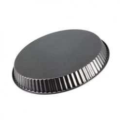 Menastyl Plats à Four Moule à Tarte En Acier Carbone 32 Cm -Accessoires de cuisson Soldes moule a tarte en acier carbone 32 cm 4