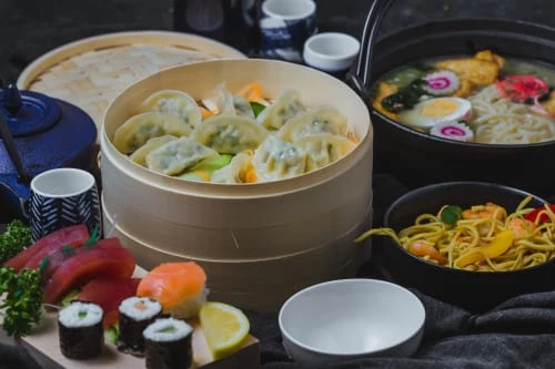 World Of Flavours Casseroles Panier Vapeur à 2 Niveaux En Bambou Marron 5 World Of Flavours Casseroles Panier Vapeur à 2 Niveaux En Bambou Marron – Image 4