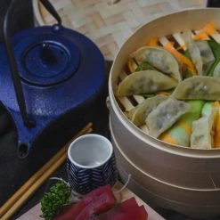 World Of Flavours Casseroles Panier Vapeur à 2 Niveaux En Bambou Marron 12 World Of Flavours Casseroles Panier Vapeur à 2 Niveaux En Bambou Marron -Accessoires de cuisson Soldes panier vapeur a 2 niveaux en bambou marron 5