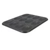 Menastyl Plats à Four Plaque à 12 Madeleines En Acier Carbone Anti Adhésif -Accessoires de cuisson Soldes plaque a 12 madeleines en acier carbone anti adhesif