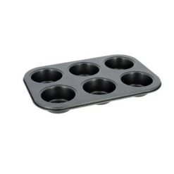 Menastyl Plats à Four Plaque à 6 Muffins En Acier Carbone -Accessoires de cuisson Soldes plaque a 6 muffins en acier carbone 5