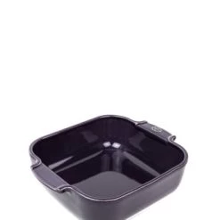 Peugeot Saveurs Plats à Four Plat à Four Carré En Céramique Bleu Profond 21x21cm -Accessoires de cuisson Soldes plat a four carre en ceramique aubergine 21x21cm