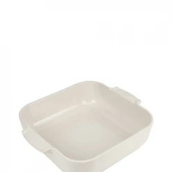 Peugeot Saveurs Plats à Four Plat à Four Carré En Céramique Blanche 28x28cm