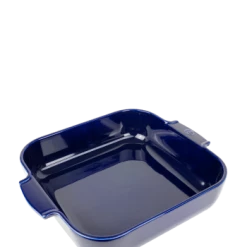 Peugeot Saveurs Plats à Four Plat à Four Carré En Céramique Ardoise 36x36cm -Accessoires de cuisson Soldes plat a four carre en ceramique bleu profond 36x36cm 1