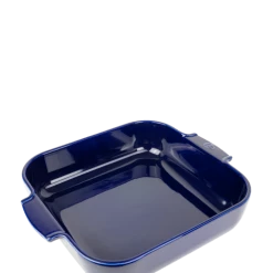 Peugeot Saveurs Plats à Four Plat à Four Carré En Céramique Bleu Profond 36x36cm