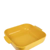 Peugeot Saveurs Plats à Four Plat à Four Carré En Céramique Jaune Safran 36x36cm -Accessoires de cuisson Soldes plat a four carre en ceramique jaune safran 36x36cm