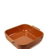 Peugeot Saveurs Plats à Four Plat à Four Carré En Céramique Terracotta 28x28cm -Accessoires de cuisson Soldes plat a four carre en ceramique terracotta 28x28cm 3