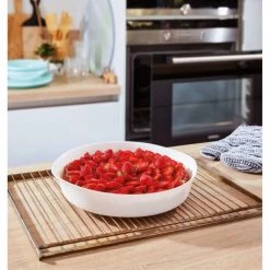 Luminarc Plats à Four Plat à Tarte Blanc Ultraléger D28cm -Accessoires de cuisson Soldes plat a tarte blanc ultraleger d28cm 2