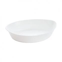 Luminarc Plats à Four Plat Blanc Ovale Ultraléger 32X20 Cm