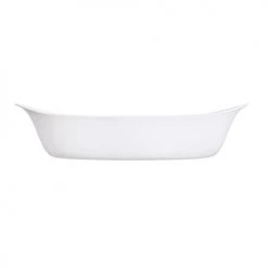 Luminarc Plats à Four Plat Blanc Ovale Ultraléger 38x22cm
