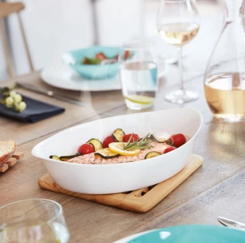 Luminarc Plats à Four Plat Blanc Ovale Ultraléger 38x22cm 8 Luminarc Plats à Four Plat Blanc Ovale Ultraléger 38x22cm – Image 6