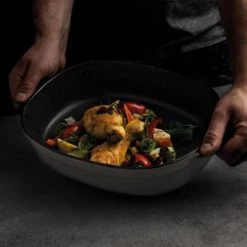 BergHoff Plats à Four Plat De Cuisson Ovale Petit En Céramique 35x24cm -Accessoires de cuisson Soldes plat de cuisson ovale petit en ceramique 35x24cm 2