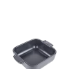 Peugeot Saveurs Plats à Four Plat Four Céramique Individuel Carré Ardoise 18x18 Cm -Accessoires de cuisson Soldes plat four ceramique individuel carre ardoise 18x18 cm 1