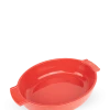 Peugeot Saveurs Plats à Four Plat Four Céramique Ovale Rouge 31cm -Accessoires de cuisson Soldes plat four ceramique ovale rouge 31cm 1
