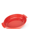 Peugeot Saveurs Plats à Four Plat Four Céramique Ovale Rouge 40cm -Accessoires de cuisson Soldes plat four ceramique ovale rouge 40cm 2