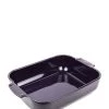 Peugeot Saveurs Plats à Four Plat Four Céramique Rectangle Aubergine 32cm -Accessoires de cuisson Soldes plat four ceramique rectangle aubergine 32cm