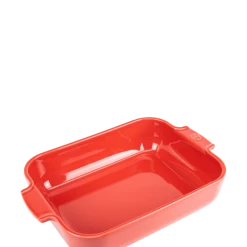 Peugeot Saveurs Plats à Four Plat Four Céramique Rectangle Rouge 32cm