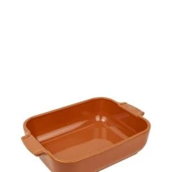 Peugeot Saveurs Plats à Four Plat Four Céramique Rectangle Aubergine 25cm -Accessoires de cuisson Soldes plat four ceramique rectangle terracotta 25cm 2