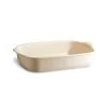 Emile Henry Plats à Four Plat Rectangle Argile Moyen Modèle En Céramique Beige -Accessoires de cuisson Soldes plat rectangle argile moyen modele en ceramique beige