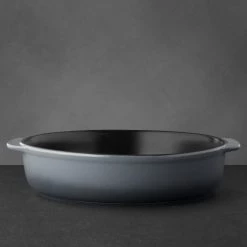 BergHoff Plats à Four Plat Rond De Cuisson En Céramique 34x28cm -Accessoires de cuisson Soldes plat rond de cuisson en ceramique 34x28cm 2