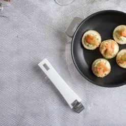 Cristel Accessoires De Cuisson Poignée Amovible Résine Et Inox Encre Bleue L3.5 X L17 X H2.6 -Accessoires de cuisson Soldes poignee amovible resine et inox encre bleue l3 5 x l17 x h2 6 4