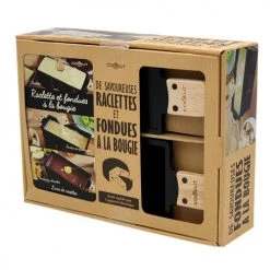 Cookut Accessoires De Cuisson Raclette Et Fondue à La Bougie Coffret Cadeau