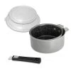 Cuisinox Série 2 Casseroles 16-18cm, 2 Couvercles Et 1 Poignée -Accessoires de cuisson Soldes serie 2 casseroles 16 18cm 2 couvercles et 1 poignee
