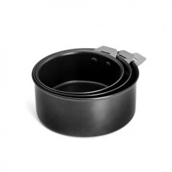 Cuisinox Série 3 Casseroles 16-18-20cm, 3 Couvercles Et 1 Poignée En Aluminium -Accessoires de cuisson Soldes serie 3 casseroles 16 18 20cm 3 couvercles et 1 poignee en aluminium 5