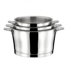 Cuisinox Série De 3 Casseroles 16/18/20cm -Accessoires de cuisson Soldes serie de 3 casseroles 16 18 20cm 18