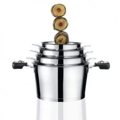 Cuisinox Série De 3 Casseroles 16/18/20cm -Accessoires de cuisson Soldes serie de 3 casseroles 16 18 20cm 19