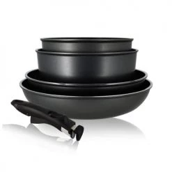 Menastyl Casseroles Set De Cuisson 5 Pièces Pour Induction En Aluminium