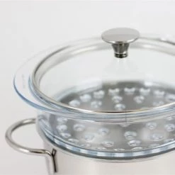 Cristel Casseroles Set Vapeur 24cm -Accessoires de cuisson Soldes set vapeur 24cm 2