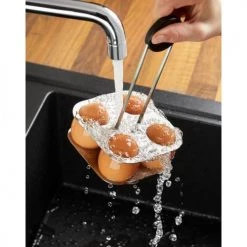 GEFU Accessoires De Cuisson Support De Cuisson à Oeufs En Acier Inoxydable Argent -Accessoires de cuisson Soldes support de cuisson a oeufs en acier inoxydable argent 2