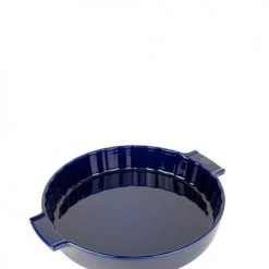 Accessoires de cuisson Soldes -Accessoires de cuisson Soldes tourtiere ceramique bleu profond d28cm 4