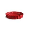 Emile Henry Plats à Four Tourtière Haute Grand Cru En Céramique Rouge -Accessoires de cuisson Soldes tourtiere haute grand cru en ceramique rouge